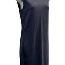 Vince  Ribbed Pencil Dress Gray Charcoal Fitted Sleeveless Crew Neck Sheath Photo 7