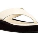 The Row  Ginza Thong Sandals in Natural & Black 36.5 With Box Womens Flip Flops Photo 0