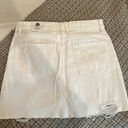 JBD White Jean Skirt Photo 2