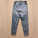 L'Agence L’Agence Women Light Blue Jeans Size 25 Pre-Owned Raw Hem Photo 9