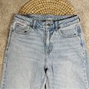 American Eagle  Strigid Mom Jean High Rise Stretch Blue Breeze Size 6 Photo 5