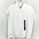 Banana Republic White Timeless Tee Boxy Fit Collared Sleeveless Top Small S NWT Photo 0