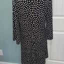 Julian Taylor  New York polka dot bell sleeve keyhole dress size 12 Photo 4