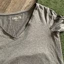 Mudd Grey V-neck T Shirt Photo 2