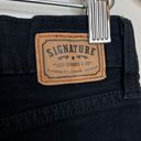 Levi Strauss & CO. Signature Black Denim Jeans At Waist Bootcut Miss Sz 10 short Photo 3