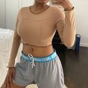 Edge Lettuce- Longe Sleeve Crop Top Photo 1