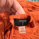 Tahari Orange Midi Dress Photo 3