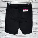 Bermuda Faith Jeans Woman NWT Size 20W Black Denim Hi-Rise Skinny  Jean Shorts Photo 1