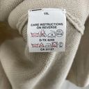 DKNY 00s  Vintage Cream Wool Knit V-Neck Cardigan Sweater Photo 5