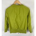 Anne Klein  Green Zip Front Jacket Size Medium Photo 2