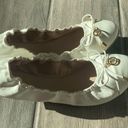 Juicy Couture  white scrunch flats Photo 5