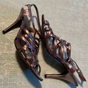 Apt. 9  sling back stiletto Payton Pewter sandals, size 8.5 Photo 0