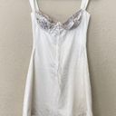 House Of CB ‘Adriana’ Ivory Satin and Lace white Dress NWOT size S Photo 3