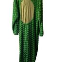 Briefly Stated Adult Large Footless Green DRAGON Costume One Piece Size M Photo 1