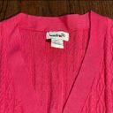 Pink Cropped Sweater Vest Size L Photo 1