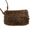 Patricia Nash  Piedmont Sherpa Tan Italian Leather Wristlet Photo 3