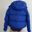 Lululemon Wunder Crop Puffer Jacket In Blue Photo 13