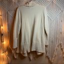 Seven 7 cardigan. Size: Medium Color: Cream Photo 1