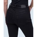 Madewell  The Petite Curvy Kickout Crop Jean BLACK RINSE WASH SIZE 29 NWT Photo 4