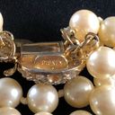 Disney Vintage  Mickey Mouse Pearl and Diamond Bracelet Photo 2