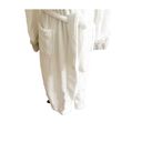 Carole Hochman  Women Robe M Ivory Faux Fur Plush Wrap with Pockets Long Sleeve Photo 5