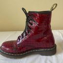 Dr. Martens Cherry Red Boots! Photo 3