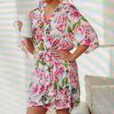 Show Me Your Mumu Brie Robe in Garden Of Blooms Pink And White Floral, one size Photo 5