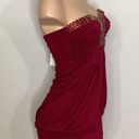 Ruby New. SKY dark red  mini dress. Normally $228 Photo 3