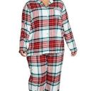 Sonoma  red and white plaid with some green in there too 2 piece flannel pj set! Photo 2