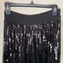 EXPRESS New  High Waisted Sequin Pleated Midi Skirt size XS Photo 3