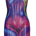 Cape Clique Body Heat Map Print Bodycon Dress, Small - NWOT Photo 0