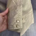 Chico's CHICO’S Gold Tone 3/4 Sleeve Jacket Chico Size 2 (equivalent to Large) Photo 4