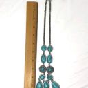 Lucky Brand  faux turquoise reversible necklace, NWOT Photo 9