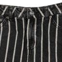 Vanilla Star Jeans Black and White Denim Striped Mini Skirt 27 Juniors 5 Western Jeans Vanilla Star Photo 1