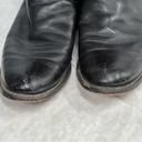 Justin Boots  Black leather Roper Size 6.5B vintage Photo 13