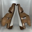 Harper Jane and the Shoe Metallic Rose Gold Vegan Platform Sandals Women’s 7  Photo 8