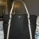 Michael Kors Brown / Pink Tote Photo 0