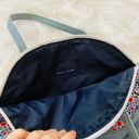 Tommy Hilfiger  small round floral denim jean Purse Photo 2