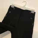 Boom Boom Jeans  Black Pull On Elastic Waist Faux Button Trousers Pants JRS Small Photo 4