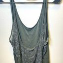 Lululemon  Cool To Street Tank Gator Green Jazzy White Size 12 Photo 1