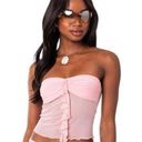 Edikted Pink Solange Tube Top Photo 0