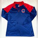 Fanatics MLB Genuine Merchandise TX3 Cool LS 1/4 Zip Chicago Cubs Women's Shirt XL Photo 0