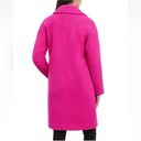 Bcbg Maxazria Double Breasted Boucle TEDDY Coat Jacket Bright Pink Size M NEW Photo 3