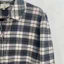 Tuckernuck  Midnight Plaid Saranac Shirt Cotton Flannel Button Front Collared xxl Photo 4