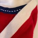 Tommy Hilfiger Red Retro PJ Henley Top Monogram Loungewear M Photo 6