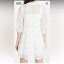 Shoshanna Dress Talia White Organza lace Mini Babydoll Dress Bridal Ethereal 10 Photo 10