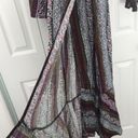 NWT Anthropologie R. Vivimos Regina Wrap Kimono Maxi Dress Size L Pink Size L Photo 7