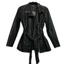 Baccini NWT  faux leather jacket Photo 0