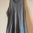 Sweaty Betty  gray racerback tank with laser cut on sides size medium Photo 0