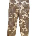 Hollister  camo print joggers ultra high rise size small zipper accents pockets Photo 0